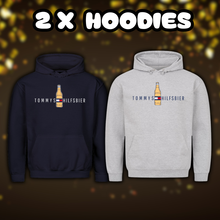 Tommys Hilfsbier | 2 x Hoodies - Bundle