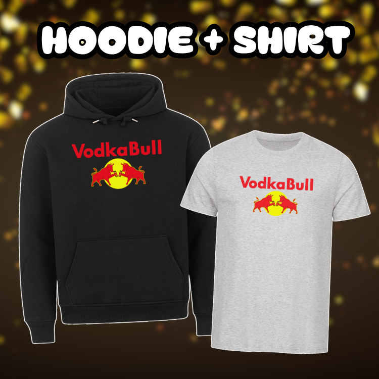 Vodka Bull | Hoodie + T-Shirt - Bundle