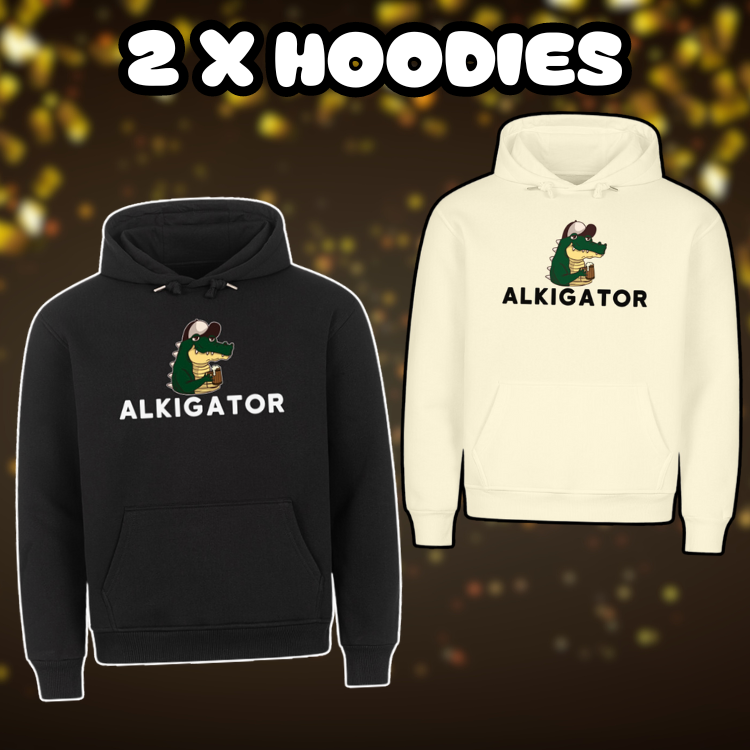 Alkigator | 2 x Hoodie - Bundle