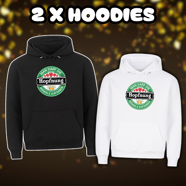 Hopfnung | 2 x Hoodies - Bundle