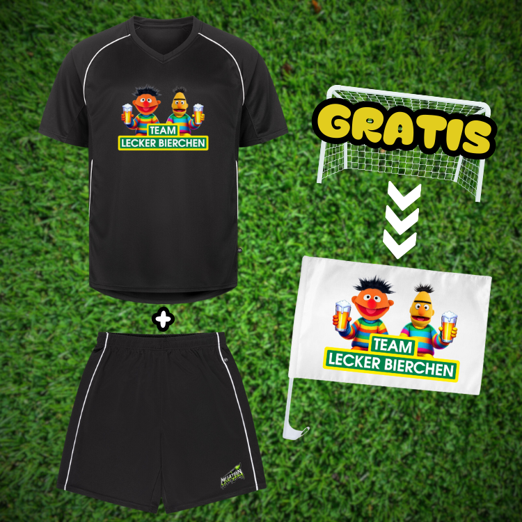 Fußball Fan Outfit | Team Lecker Bierchen - Bundle