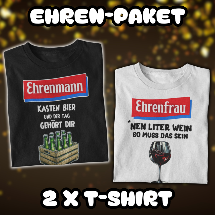 Ehren-Paket | 2 x T-Shirt - Bundle