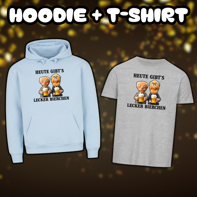 Heute gibt's Lecker Bierchen | Hoodie + T-Shirt - Bundle