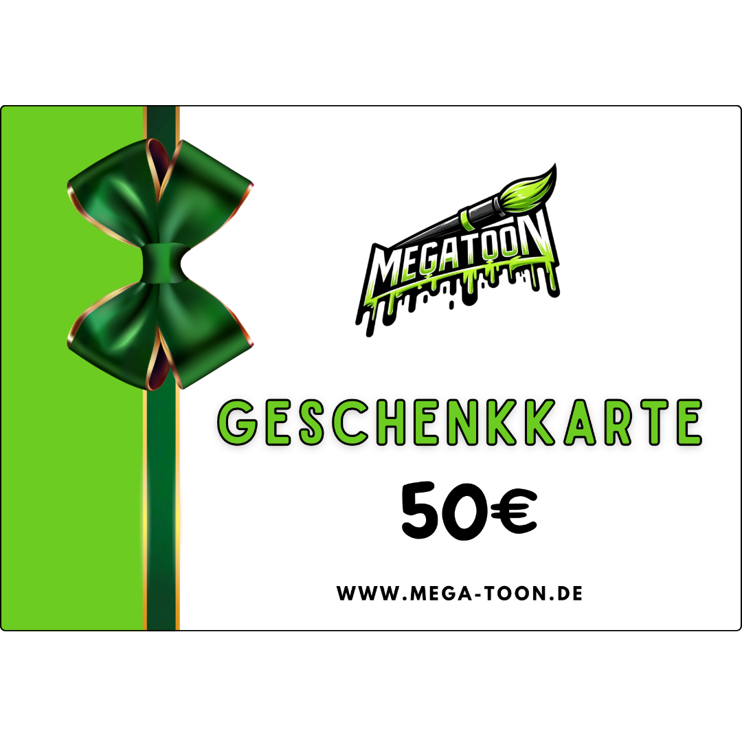 Megatoon Geschenkkarte