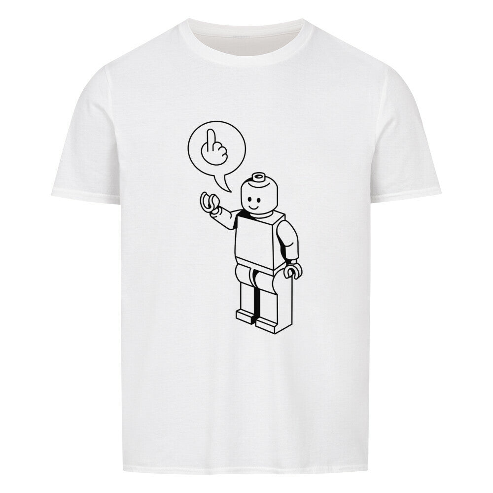 Denken Fick Dich Shirt in der Farbe Weiss