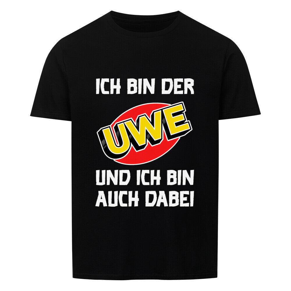 Ich bin der Uwe und ich bin auch dabei in Schwarz