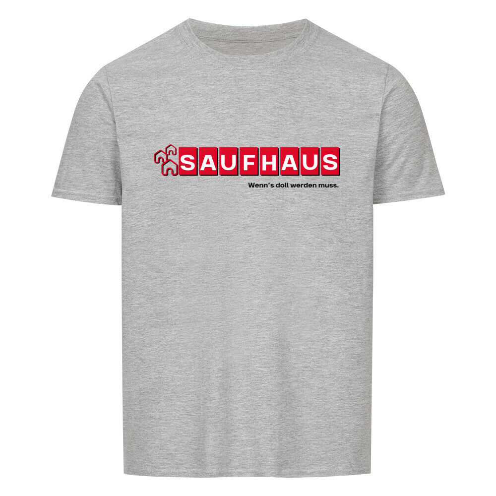 Saufhaus T-Shirt grau