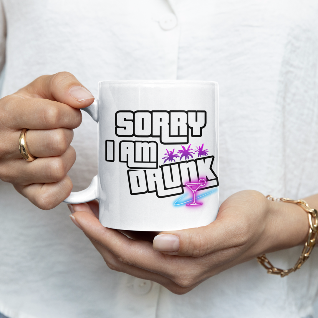 Sorry I Am Drunk | Becher