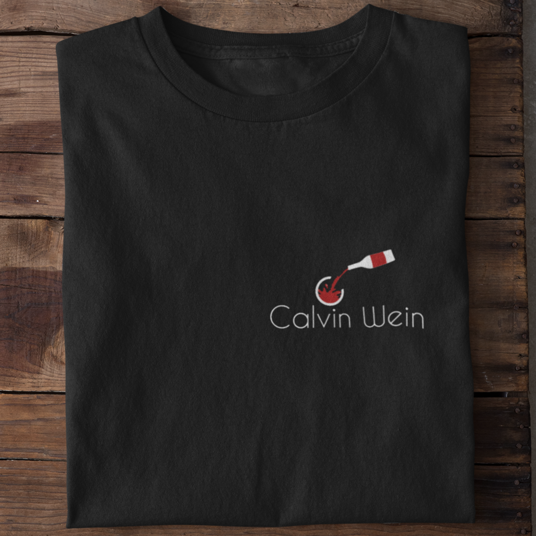 Calvin Wein Brustdruck | Basic Shirt