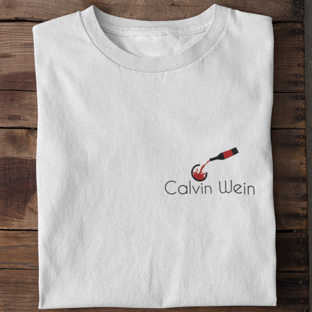Calvin Wein Brustdruck | Basic Shirt