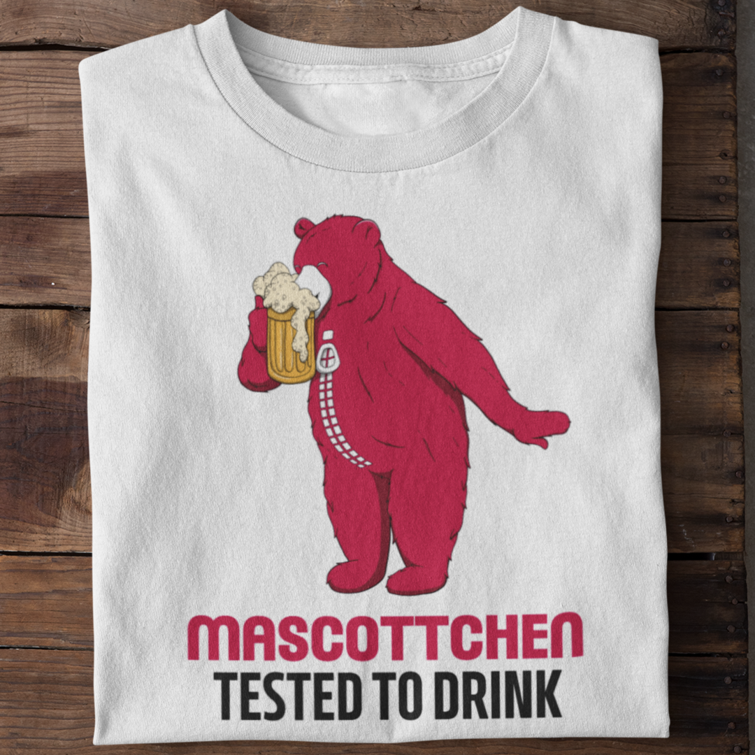 Mascottchen tested to drink | Organic Shirt