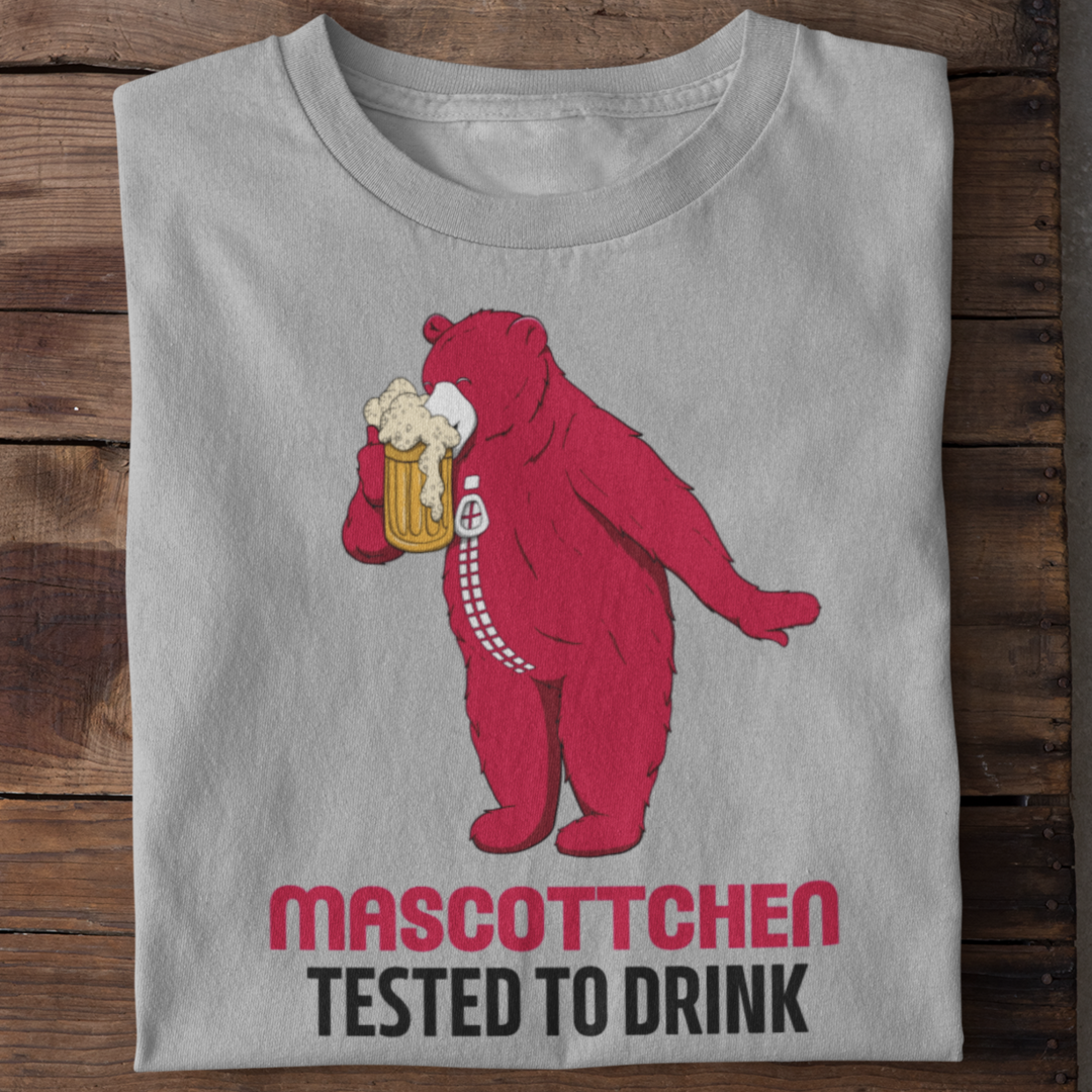 Mascottchen tested to drink | Organic Shirt