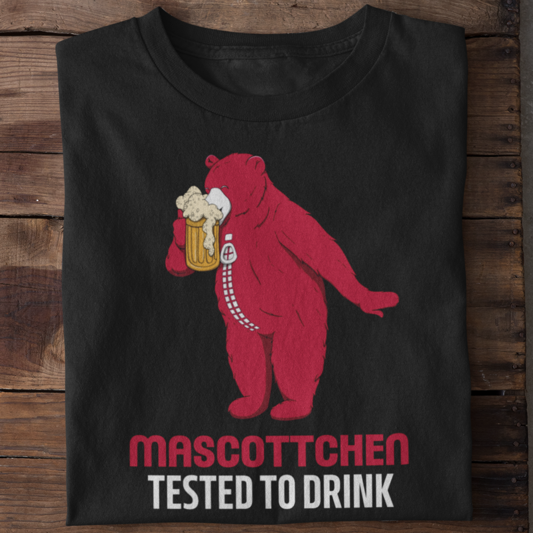 Mascottchen tested to drink | Organic Shirt