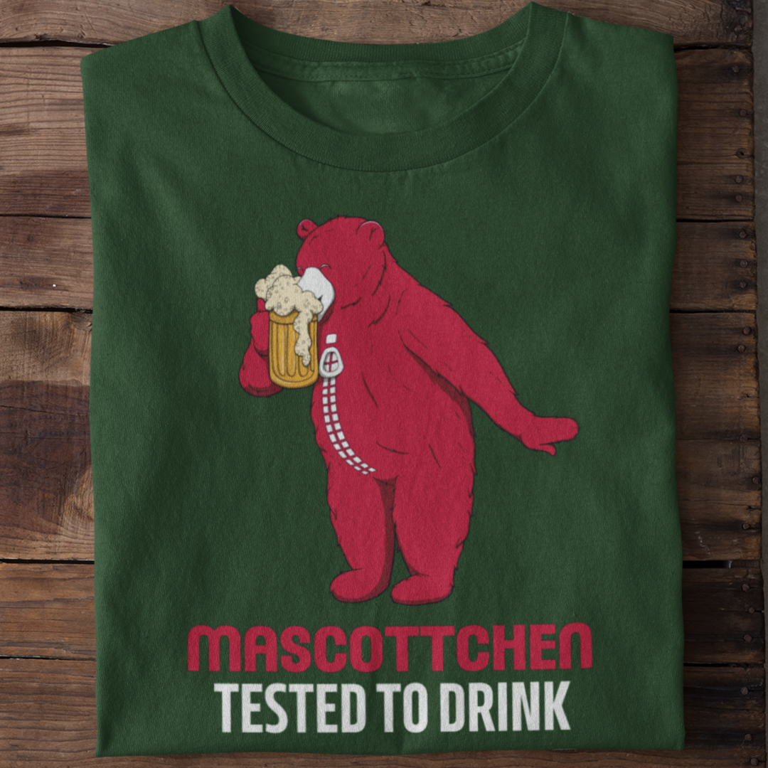 Mascottchen tested to drink | Organic Shirt