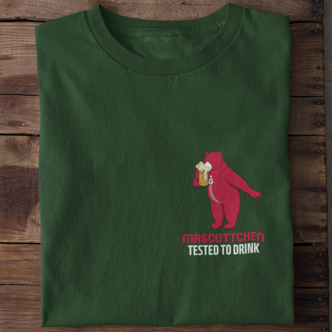 Mascottchen tested to drink Brustdruck | Organic Shirt
