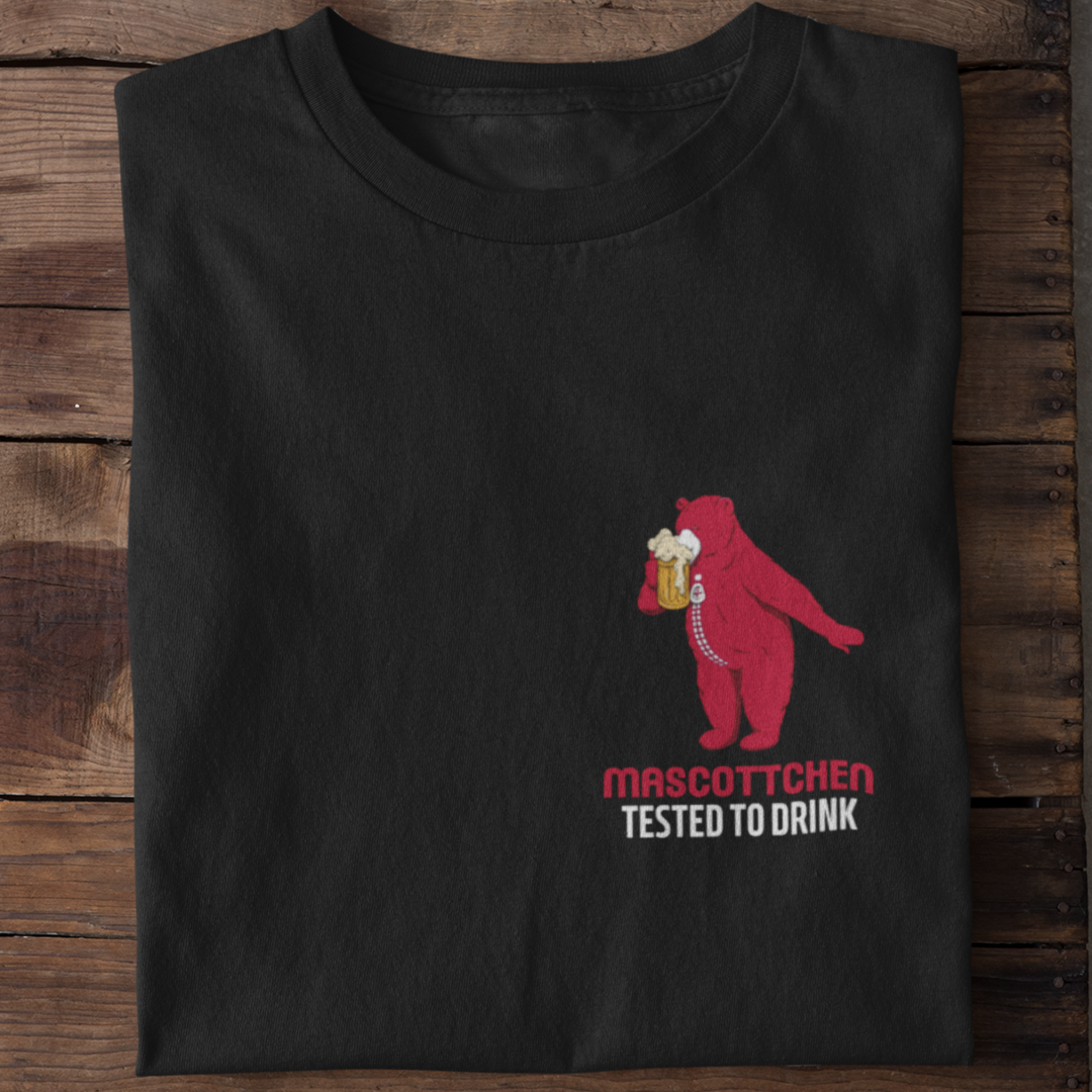 Mascottchen tested to drink Brustdruck | Organic Shirt