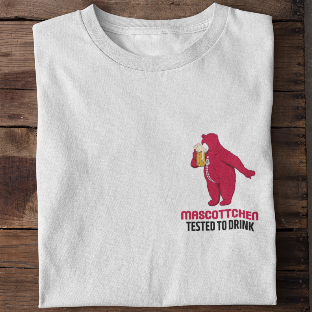 Mascottchen tested to drink Brustdruck | Organic Shirt