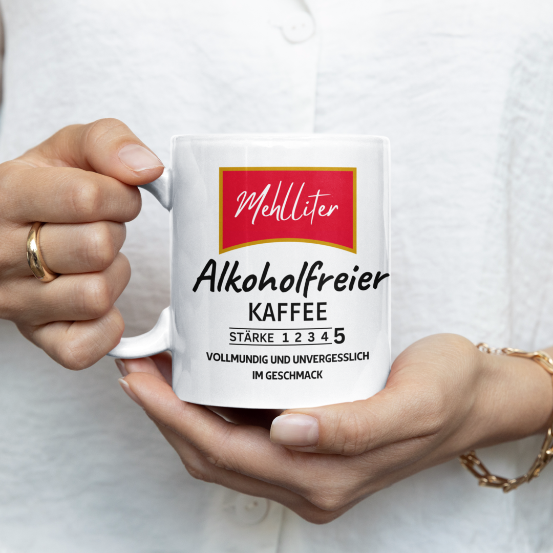 Mehlliter Alkoholfreier Kaffee | Becher