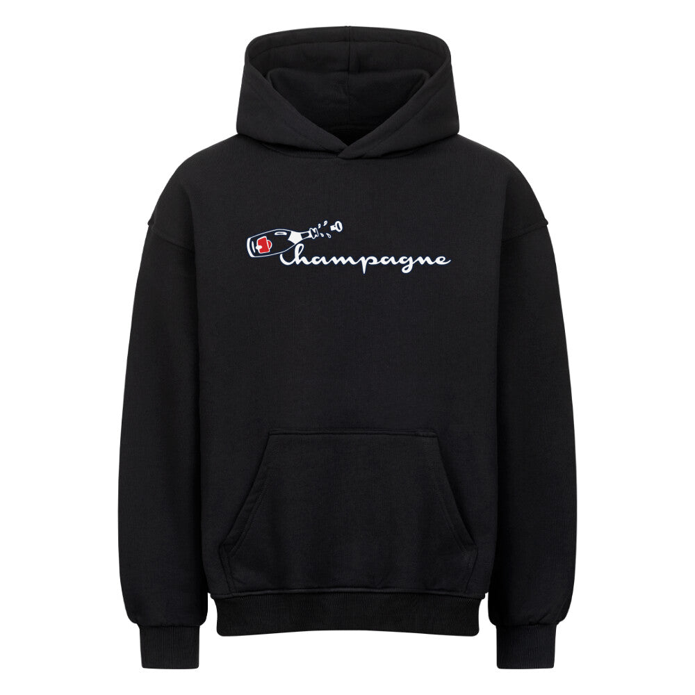 Champagne Print Pattern Men Women Pullover Hoodie