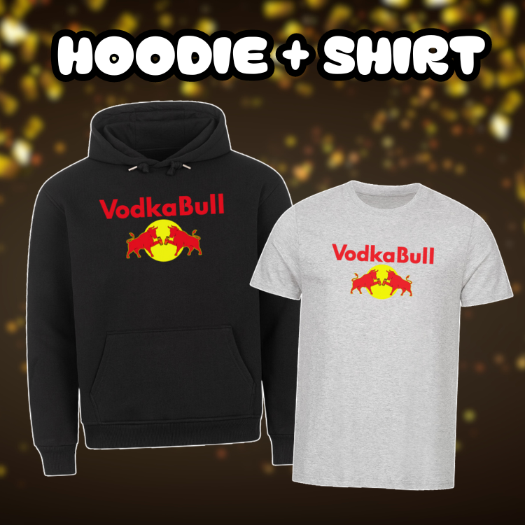 Vodka Bull Hoodie + T-Shirt - Bundle