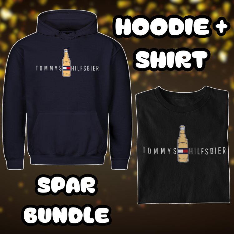 Tommys Hilfsbier | Hoodie + T-shirt - Bundle