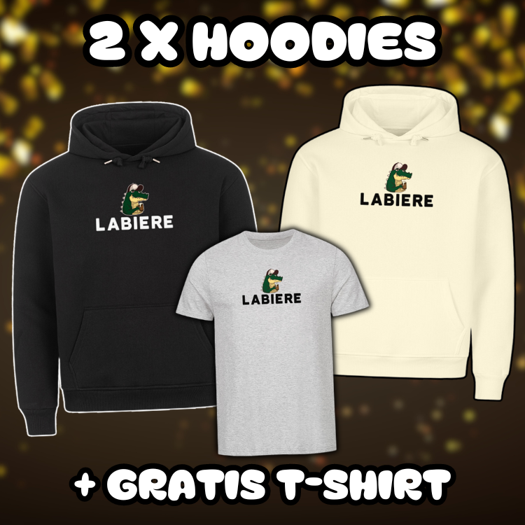 Labiere 2 x Hoodies + T-Shirt - Bundle