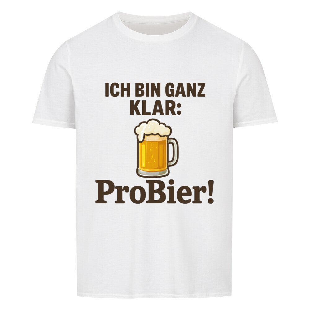 Shirt ProBier Farbe Weiss
