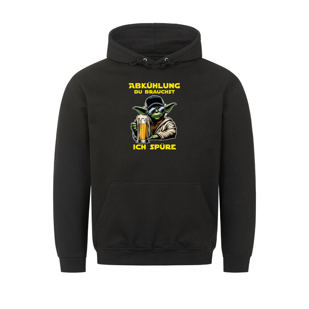 Sauf_Hoodie_-_Abkuehlung_du_brauchst_ich_spuere Schwarz