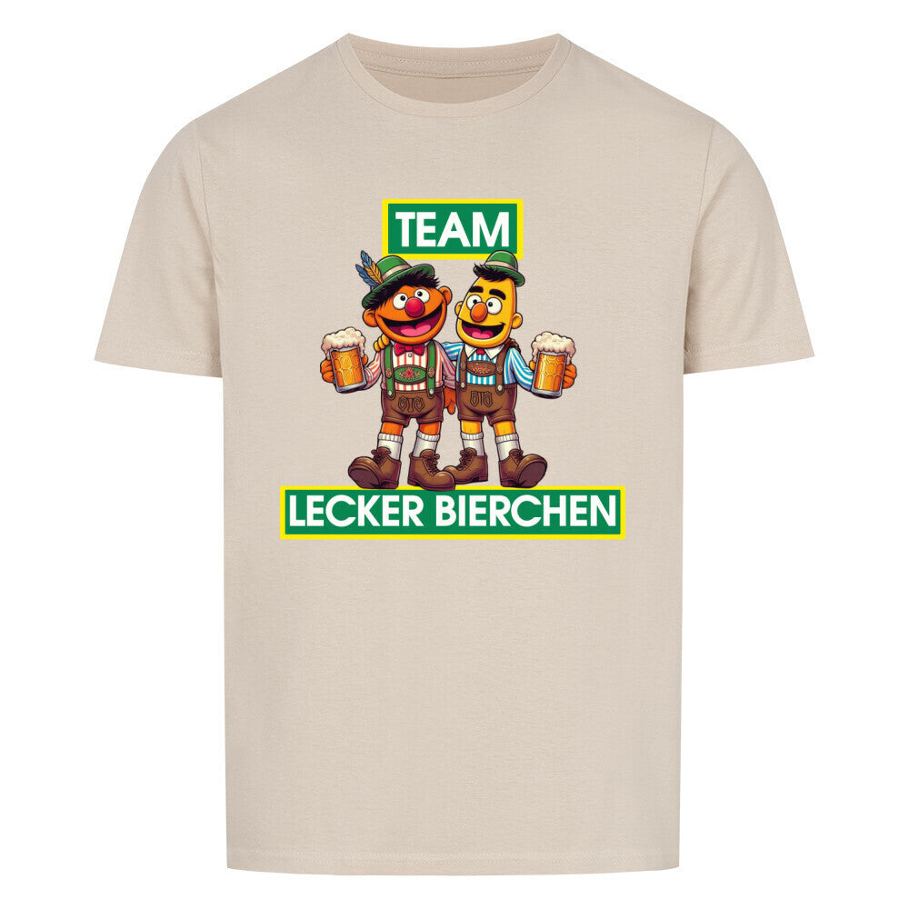 Shirt Beige Team Lecker Bierchen Limited Edition