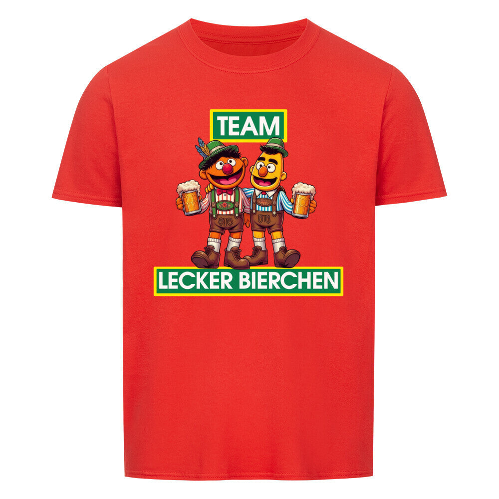Shirt Rot Team Lecker Bierchen Limited Edition
