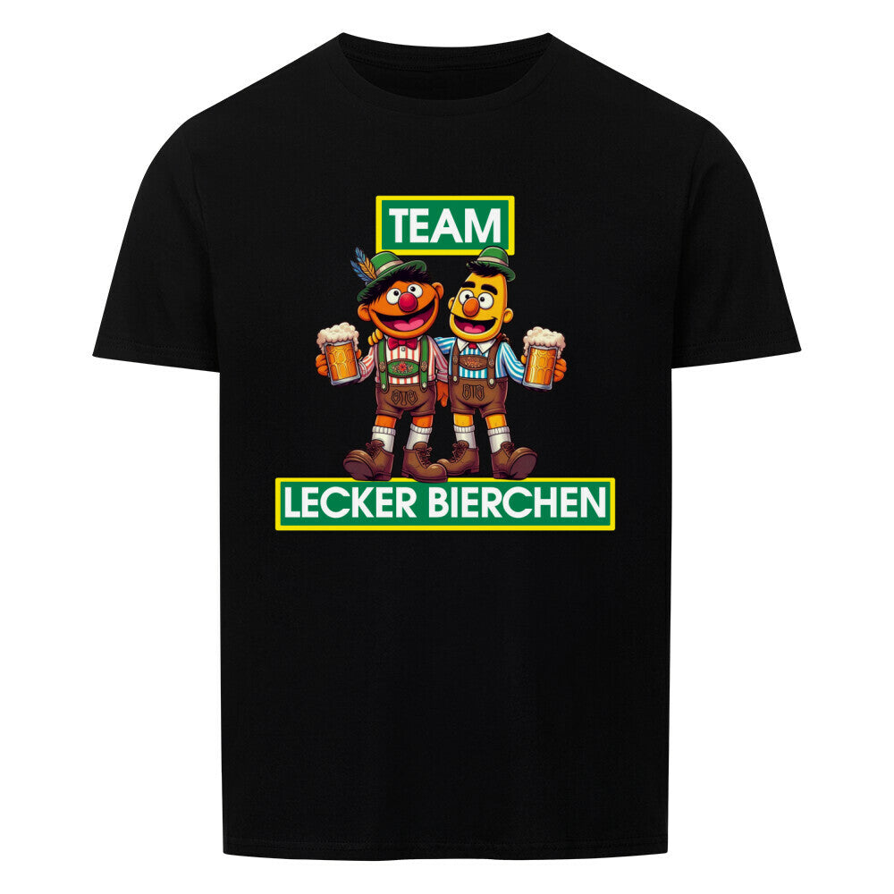 Shirt Schwarz Team Lecker Bierchen Limited Edition