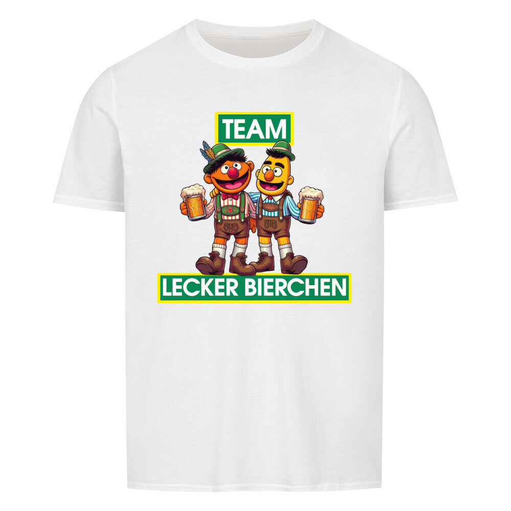 Shirt Weiss Team Lecker Bierchen Limited Edition