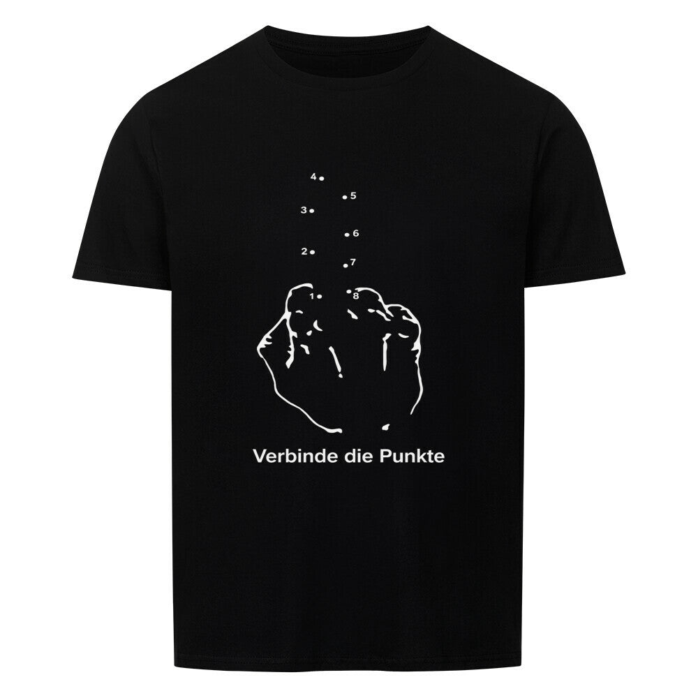 Verbinde die Punkte Shirt in Schwarz