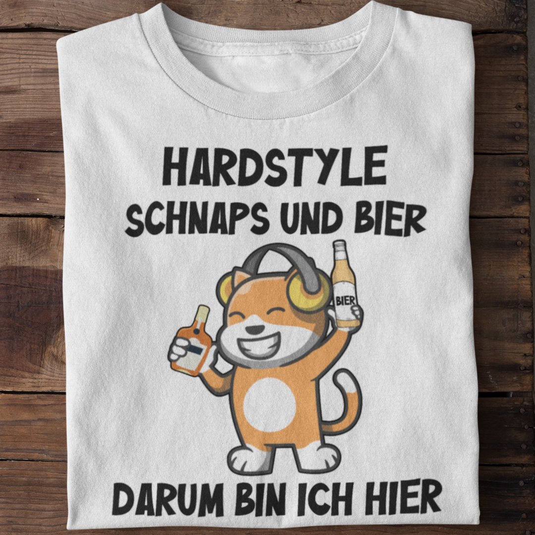 Hardstyle Schnaps und Bier - Organic Shirt
