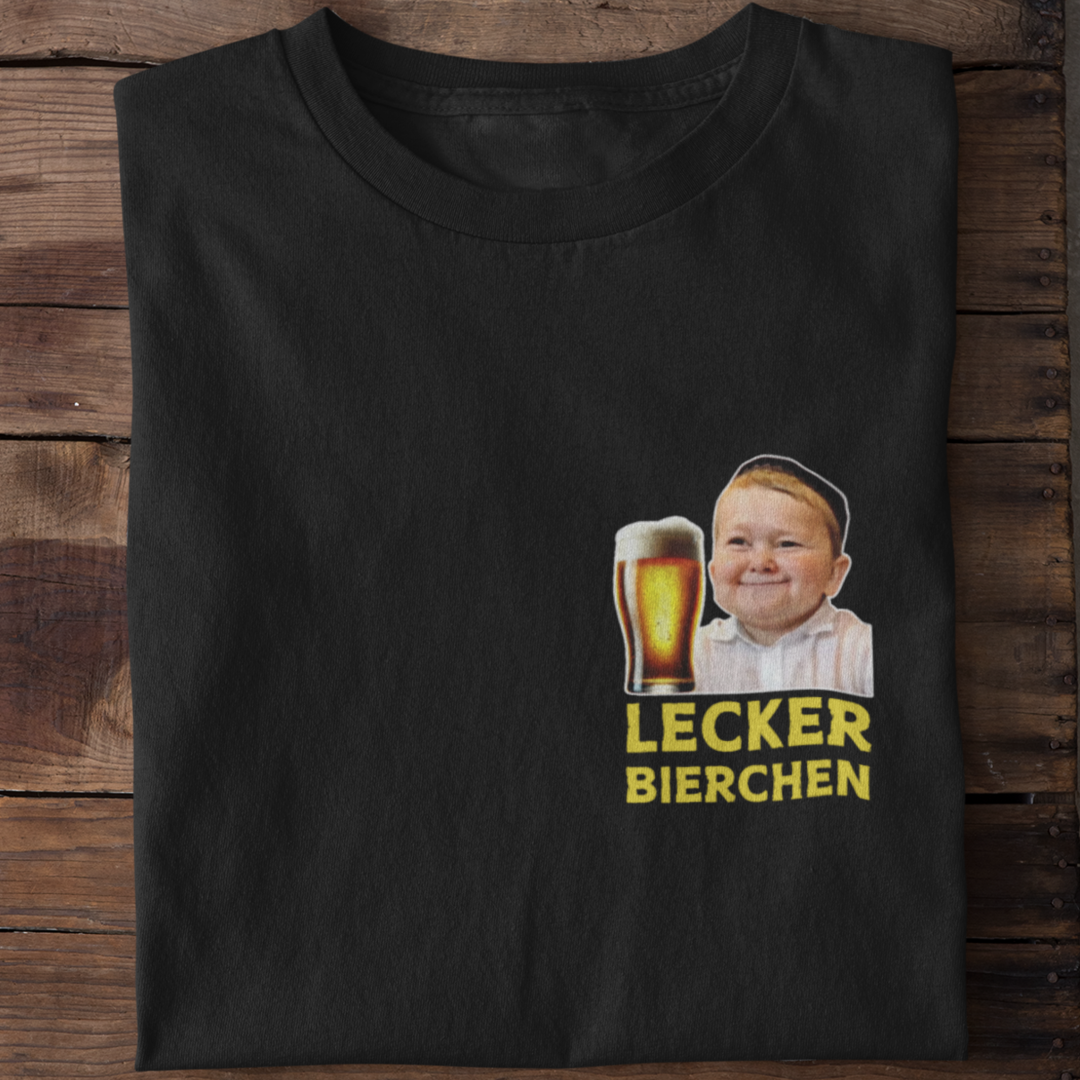 Lecker Bierchen Brustdruck | Basic Shirt Unisex